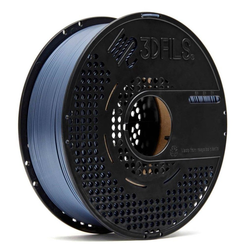 PLA 3DFils Negro seda 1.75mm 1Kgr