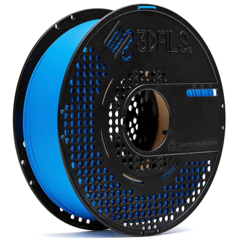 PLA 3DFils Azul eléctrico 1.75mm 1Kgr