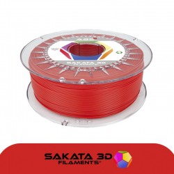 Rojo ABS PA-757 Filamento 3D 1.75mm 1Kgr Sakata 3D Filaments