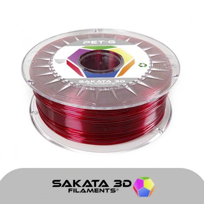 Rubi PET-G PETG Filamento 3D 1.75mm 1Kgr Sakata 3D Filaments