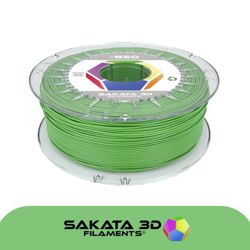 Verde PLA 3D850 Filamento 3D 1.75mm 1Kgr Sakata 3D Filaments