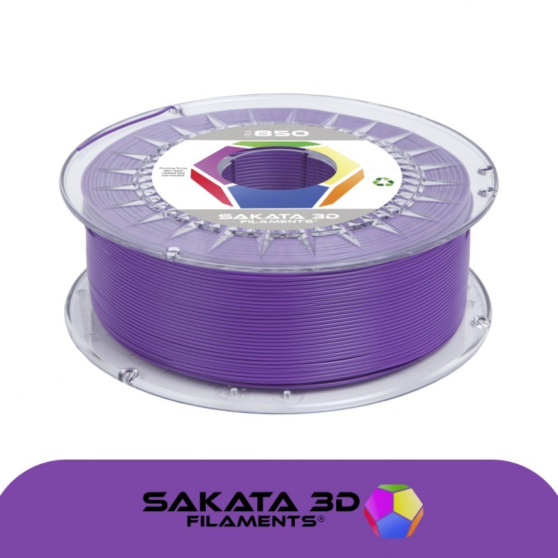 Morado Filamento 3D PLA 850 1.75mm 1Kgr Sakata 3D Filaments
