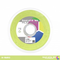 Tiza limón X-920 flexible Filamento 3D  1.75mm 450gr Sakata 3D Filaments