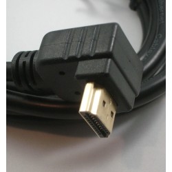 Cable HDMI Alta velocidad 270 grados macho a conector macho recto