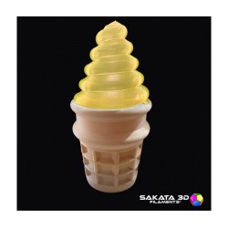 Glass Amarillo Filamento 3D PLA 850 1.75mm 1Kgr Sakata 3D Filaments