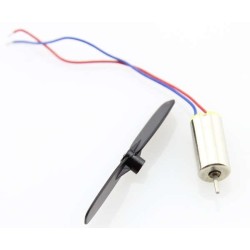 Coreless DC motor with propeller Helice