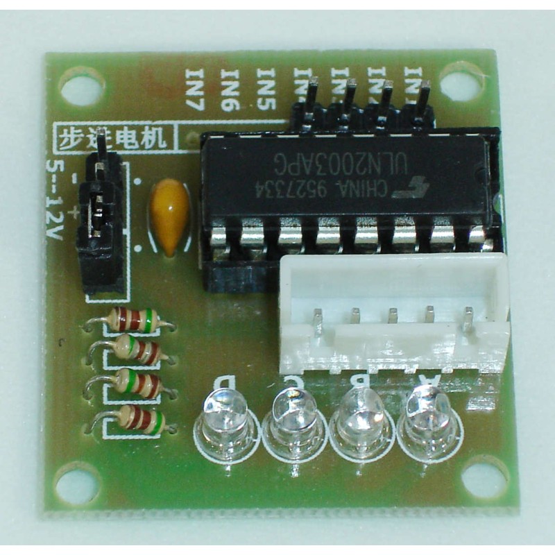 ULN2003 Stepper Motor Driver Board DIP Zocalo