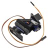 FPV Braket Kit 9g Servo Plataforma giratoria 2-ejes SG90 MG90 con servos
