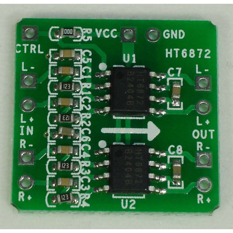 HT6872 Audio Amplifier Board