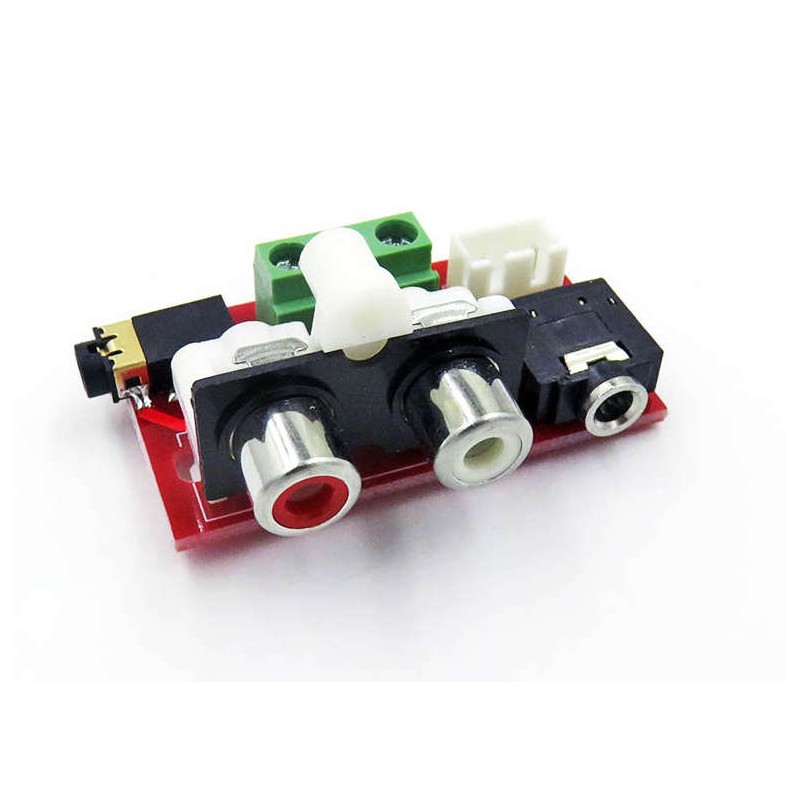 Audio Single-End In Out Covert Board RCA Placa conversion