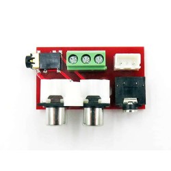 Audio Single-End In Out Covert Board RCA Placa conversion
