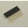 Stackable Female Header para Arduino 10 pins