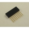 Stackable Female Header para Arduino 8 pins