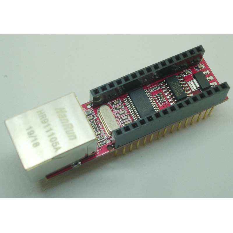 Nano V3 Ethernet Shield ENC28J60 para Arduino