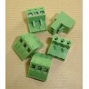 5X 5.08mm pitch pluggable terminal block Bloque terminal hembra 3 polos PCB